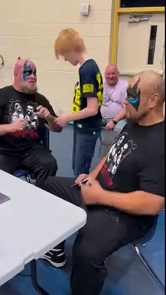 63K views · 751 reactions | Warlord signs a John Cena shirt | Book Pro Wrestlers | Facebook