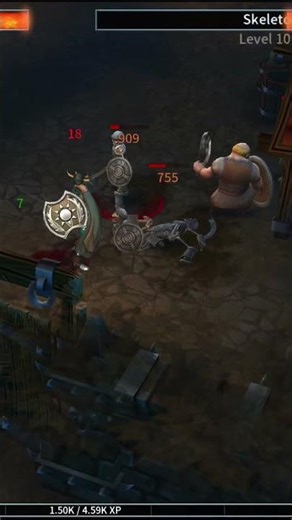 Eternium gameplay let's play like a pro warrior skeletons fight and Marcus