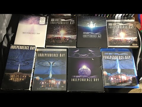 Independence Day 4K UHD Blu-ray to VHS - Untimely Unboxing
