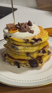 25K views · 137 reactions | Cottage cheese choc chunk pancakes High...