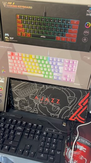 33 reactions | GAMING KEYBOARDS ♦️ALPHA TECH♦️متوفر عند عدة...