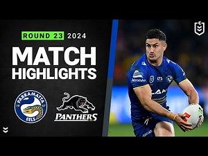 NRL Highlights | NRL 2024 | Eels v Panthers | Match Highlights