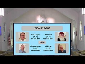 Zion Lutheran Hillsboro | Live Stream | Worship Service