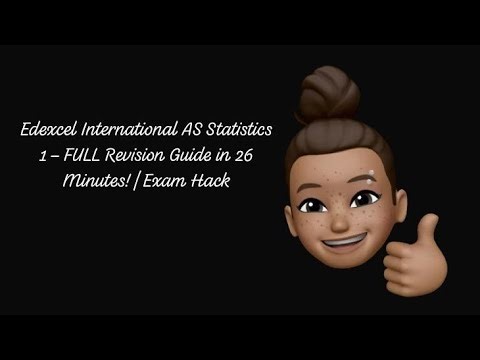 Edexcel IAL mathematics STATISTICS 1 – Full Revision in 25 Minutes | Exam Tomorrow? Watch This!!!