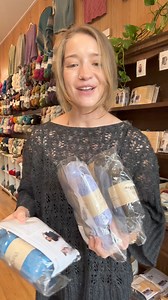 Introducing the Iris garment top by Dandoh. This lightweight top has two options for sleeves. The flutter sleeves are left unseamed at the edges so they flutter and add unexpected interest. It's a playful and unique style. The kimono sleeves have a relaxed yet elegant look because it has a larger portion of see-through fabric. You will love this for those cool summer nights! There is no shaping required. Kit contains 5 skeins of DanDoh Silk (DK weight, 76% mulberry silk/24% cotton, 227 yards per