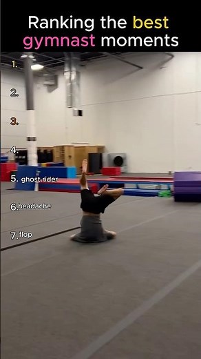 Ranking best gymnast moments