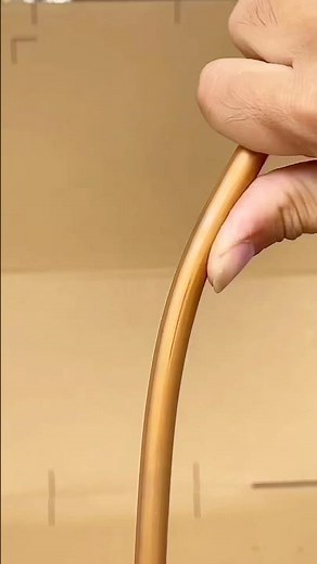Genius Trick to Bend Copper Pipes Without Tools! 🔥 You’ll Wish You Knew This Sooner #shorts