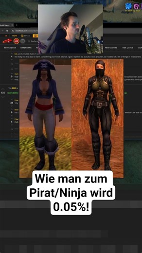 0,05 % Drop → Pirat ODER Ninja! #hcwow
