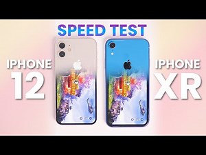 iPhone 12 Vs iPhone XR Speed Test 🔥 A14 Bionic vs A12 Bionic Chip 🔥