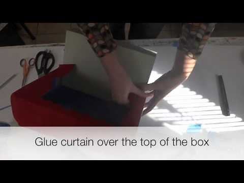 How to make a Magnetic Puppet Theater