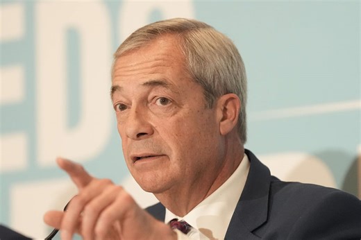 School apologises after comparing Farage to far-right dictator