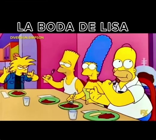La boda de Lisa Simpson en Los Simpsons