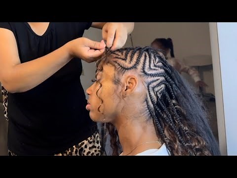 BRAIDED Boho MOHAWK | Step By Step