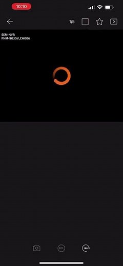 Live View SSM NVR Wisenet Mobile Operation Videos 4of9