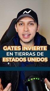 En YouTube se habló mucho de este tema como un gran misterio y si es que Gates estaba ideando algún tipo de plan ¿Qué pasa con estas tierras? ¿Hay que correr y hacer lo mismo que él? NO. Esto no significa nada si tenemos en cuenta todo el dinero que él posee. Estamos hablando de tan solo el 0.48% de toooda su fortuna. En un short pasado te hablé de cómo estaba compuesto su portafolio (si quieres ver el video completo, puedes buscarlo en mi canal de YouTube como 'Revelo las Inversiones de Warren 