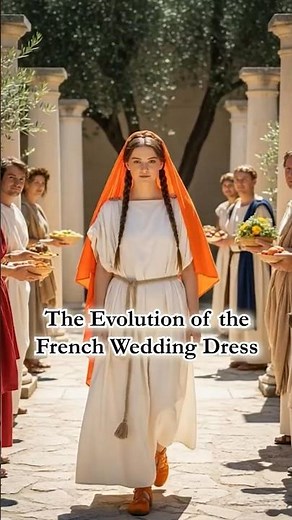 The Evolution of the French Wedding Dress 👗🇫🇷👰‍♀️