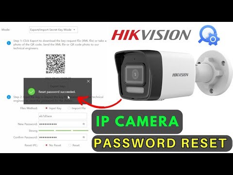 How to Reset Hikvision IP Camera Password Using SADP Tool | Step by Step Guide #hikvision #cctv