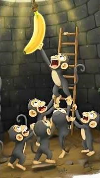 The Monkey Experiment: How Traditions Are Born Without Reason! #socialexperiment #psychologyfacts