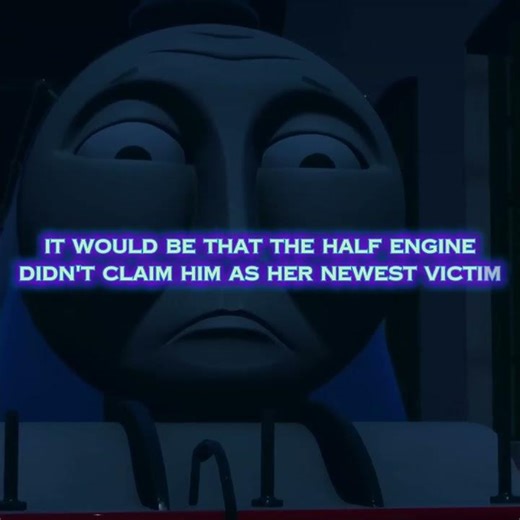 THE HALF ENGINE #edit #cursedthomasthetrain #thomasandfriends