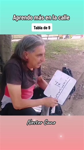 Aprende la Tabla del 9 con Nestor Cano en la Calle