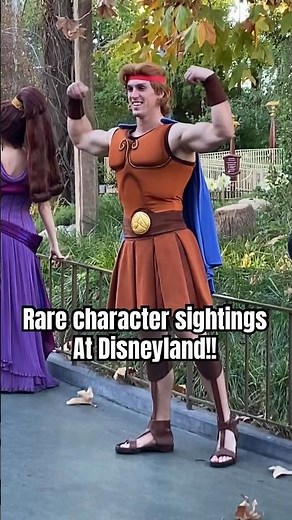 Hercules and Meg!! | Disneyland CA