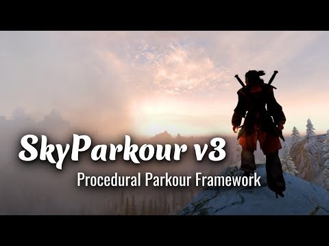 SkyParkour v3 - Procedural Parkour and Climbing Framework (SPPF) - Spanish