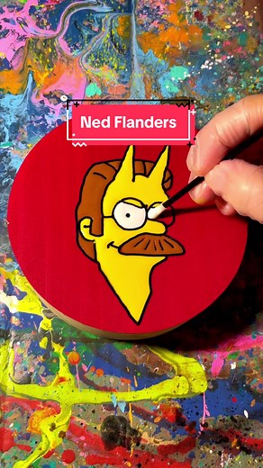 Relaxing Simpsons Paint ASMR