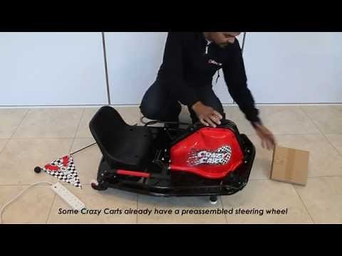 Razor Crazy Cart unboxing how to and FAQ