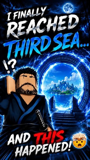 I Finally Reached Third Sea And THIS Happened! 🌊 #bloxfruits