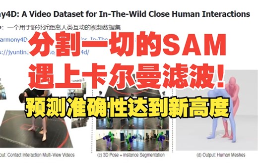 分割一切的SAM遇上卡尔曼滤波！预测准确性达到新高度！