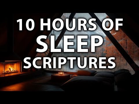 Sleep Under Jesus’ Peace 🙏 Bible Verses to Calm Your Heart