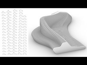Segmentation of Parametric Bench for Laser Cutting