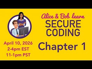 Alice and Bob Learn Secure Coding: Chapter 1