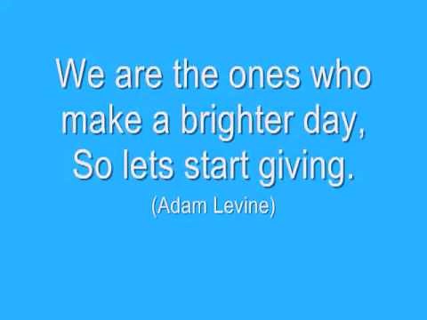 We Are The World 2010 Lyrics