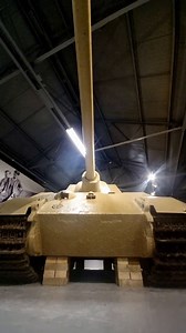 The largest and heaviest tracked vehicle to fight in WWII, the Jagdtiger is built upon the chassis of the King Tiger, and suffered many of the same issues – it was plagued by breakdowns, and a number of losses resulted from crew members’ inexperience – today, only 3 examples remain. Learn more about WWII German Tank Destroyers in our recent video - https://www.youtube.com/watch?v=mRKDb5zkz6A | The Tank Museum