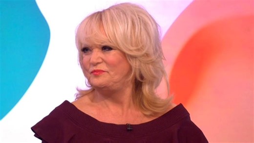 Moment Sherrie Hewson crashes into Christmas tree in Loose Women preview blunder