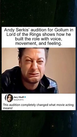 Andy Serkis' Gollum Audition: Voice and Movement