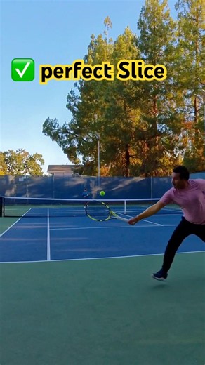 🔥 BEST TENNIS FEELING! Perfect Backhand Slice Defense 🎾 | Road to Pro – Day 48 #shorts