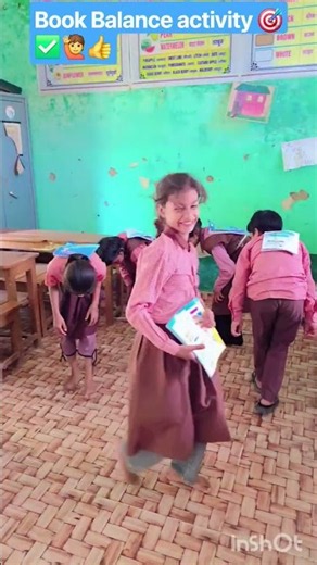 Book Balance activity 👍🙋✅️🎯@primarygemss#game#school##youtubeshorts#shortsvideos#viralshorts#shorts🙋