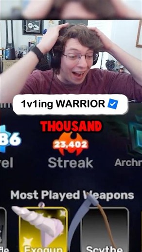 1v1ing WARRIOR NUMBER TWO ON THE LEADERBOARD