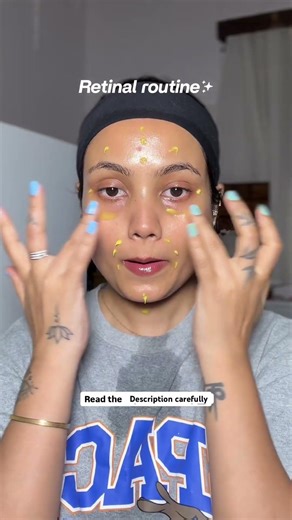 Retinal night routine! Read the description for details….#retinal #celimax