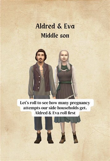 Rolling for Pregnancy Attempts in The Sims 4 Challenge