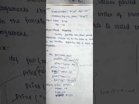 Types of arguments in python programming
