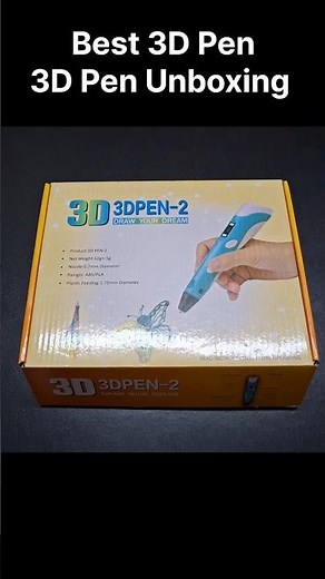 Best 3D Pen - 3D Pen Unboxing #shorts #3dpen #3dpenart