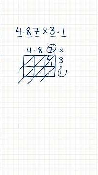 How to do the lattice method to multiply decimals easily!