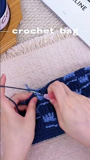 Crochet the Body of the Bag 👜 Step-by-Step Tutorial | Easy & Clean Look #crochet #aesthetic