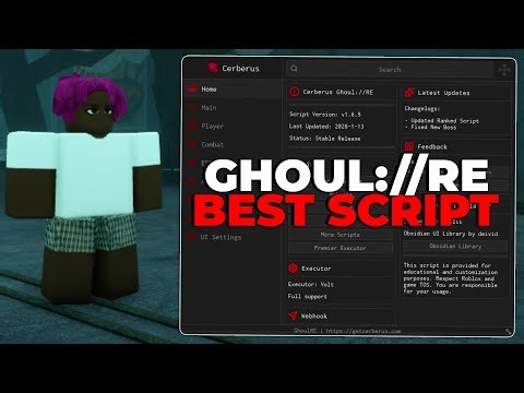 [UPD 1.75] BEST Ghoul://RE Script Pastebin *NO KEY* Kill Aura, Auto Parry, + MORE!