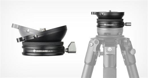Vanguard's Universal LVL Bases Can Level Any Tripod Head in Seconds