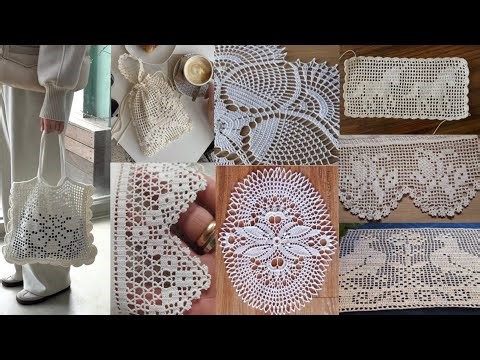 Crochet filet lace patterns #crochet #knitting #crochetlace #handmade #crochetpatterns