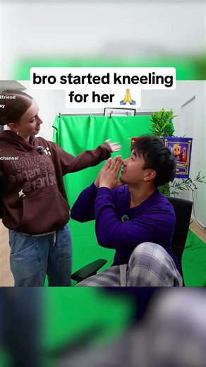 how is bro this down bad 😭🙏